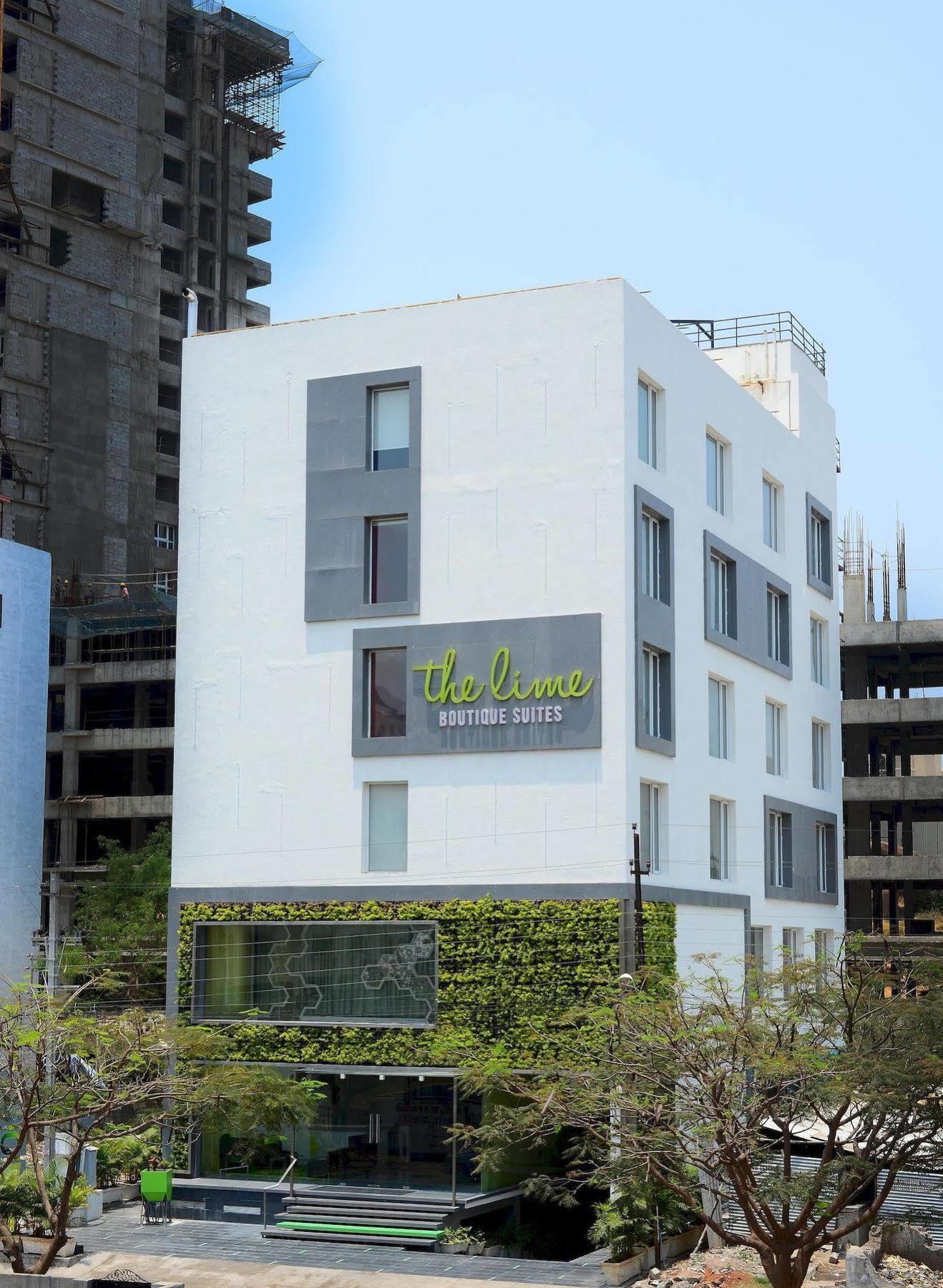 The Lime Boutique Suites Hyderabad Exterior foto