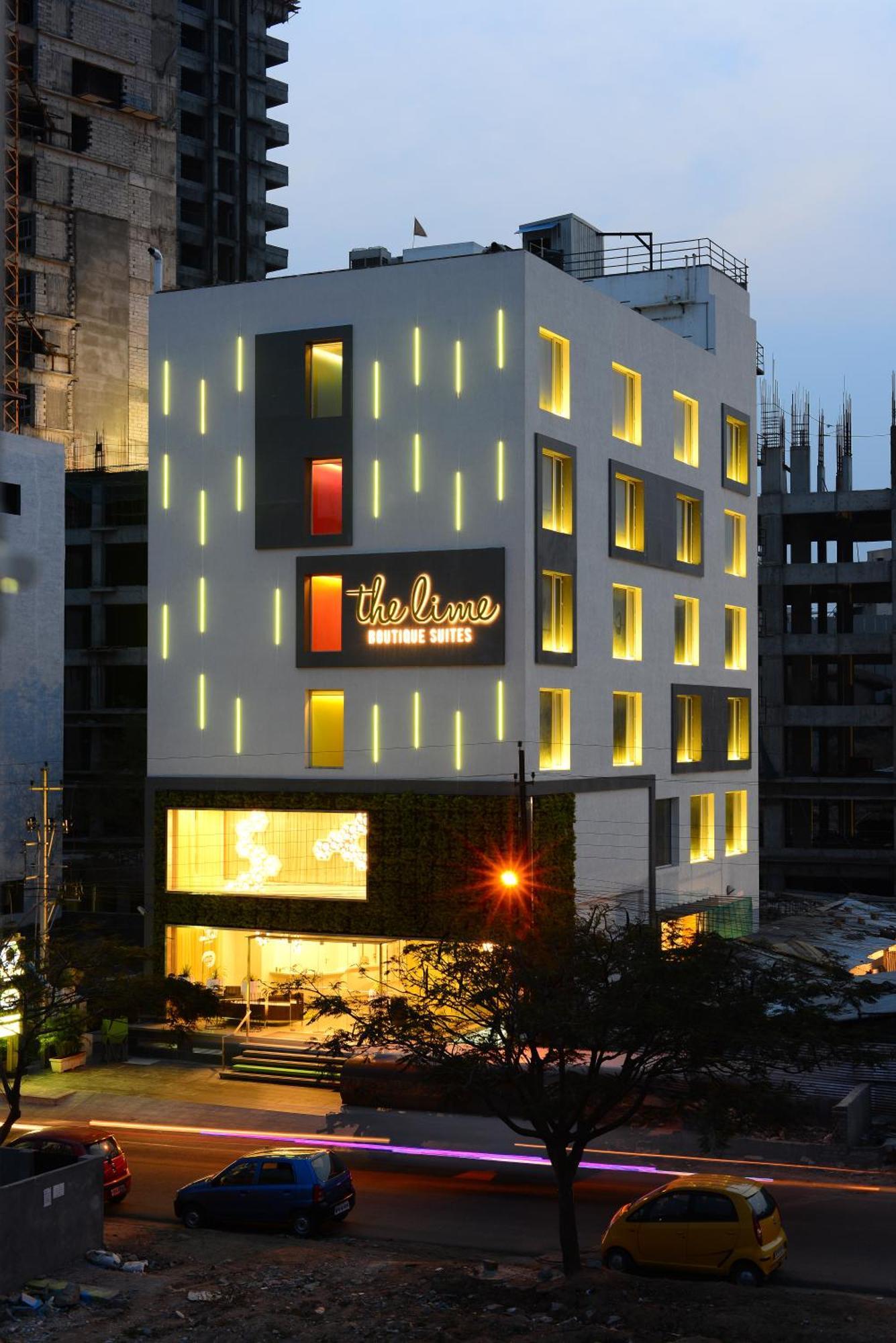 The Lime Boutique Suites Hyderabad Exterior foto